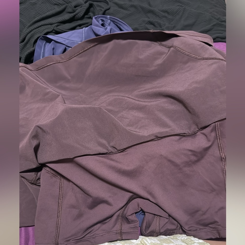 Lululemon tennis mini skirt brown